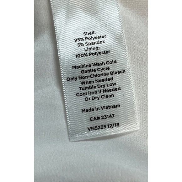 Talbots Women’s Pink Floral Flounce Hem Midi Dress Sleeveless Size 6 NWT - Picture 14 of 15